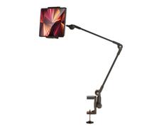 Louttary Lazy Person Bracket Supporto per tablet Supporto da scrivania regolabile per tablet Nero