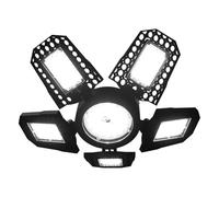 Louttary Luce da Garage A LED, Luci da Soffitto A LED Deformabili per Garage con 5 Regolabili, Luci da Negozio A 3000LM 30W