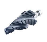 Louttary M35 Punta Trapano Gradino Punta Lavorazione del Legno Resistente All'Usura Rivestimento TIALN 3/16"-7/8" 4 Scanalature Elicoidali Passo Trapano A Gradini