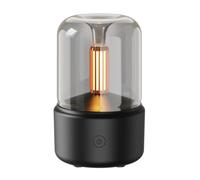 Louttary Mini Diffusore di Portatile Umidificatore D'Aria USB Olio Luce Notturna Nebulizzatore per Uso Domestico Regalo,A