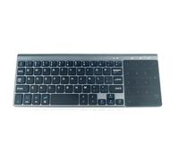 Louttary Mini Tastiera Wireless Bluetooth con Touchpad Numerico per Notebook PC Smart TV Mini Tastiera Wireless Portatile da 59