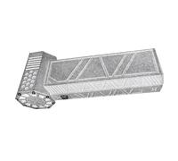 Louttary Mini ventola, ventola turbo piccola, 120.000 minuti, ventola turbo volent, 3000 mAh, ventola turbo senza fili per tastiera PC, fotocamera, facile da usare