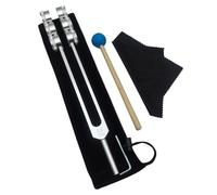 Louttary OTTO32HZ - Set di forchette per la guarigione dei chakra, terapia del suono, mantiene corpo, mente e anima in perfetta armonia, forchette chakra in lega di alluminio, OTTO32HZ