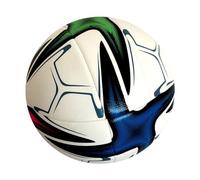 Louttary Pallone da calcio, taglia 5, in poliuretano, senza cuciture, resistente all'usura, antiscivolo, per adolescenti, interni ed esterni, 1 pezzo