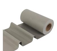 Louttary Panno Isolante In Silicone, 300 mm di Larghezza, Panno In Silicone Morbido Grigio, Cuscinetto Termico Supporto Adesivo (1 M)