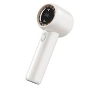 Louttary Piccolo Ventilatore Portatile 100 Velocità del Regolabile Portatile Ad Alta Velocità Turbofan Portatile Ricaricabile Tramite USB Mini Ventilatore, Bianca