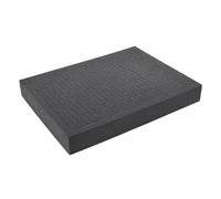 Louttary Pick-Apart - Schiuma per cassetta degli attrezzi, inserto in schiuma pretagliata, ad alta densità, 410 x 250 x 80 mm