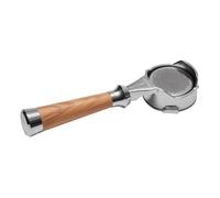 Louttary Portafiltro Fondo In Acciaio Inossidabile da 58 mm per E61, Sanremo, Faema Accessorio per Caffè Espresso con 2 Orecchie-C