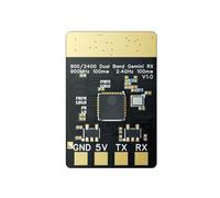 Louttary Ricevitore ELRS 915M/2,4G Dual-Band 100mW Modulo Ricevitore Gemini RX con Chip ESP32-C3 per Parti di Droni RC FPV Traversing