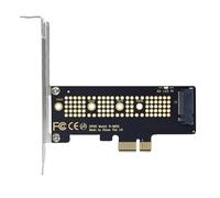 Louttary Scheda Adattatore M.2 NVME SSD A PCIe 4.0 64 Gbps M-Key PCIe4.0 X1 per PC Desktop PCI-e GEN4