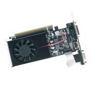 Louttary Scheda Grafica GT730 2GB GT730 DDR3 128Bit GDDR3 Schede Grafiche con Uscita, DVI e VGA
