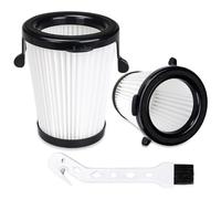 Louttary Set di 2 filtri aspirapolvere compatti 49-90-1950 con spazzola di pulizia 1 pezzo, accessori compatibili con filtro HEPA M12 0850-20