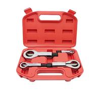Louttary Set di 4 pezzi di rimozione viti in acciaio al carbonio e utensili manuali per riparazione viti danneggiati