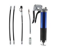 Louttary - Set di attrezzi per il riempimento dell'olio grasso, mini utensili per la manutenzione del grasso tenuti a mano, blu, 1 set