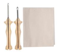 Louttary Set di Penne per Ricamo, da Ricamo per Cucire con Manico In Legno, per Vari Tessuti, Perfetti per I Principianti