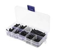 Louttary Set di per chitarra elettrica, 226 pezzi, per strumenti musicali, colore nero