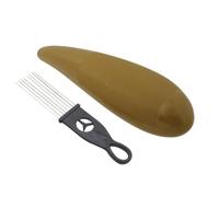 Louttary Strumento Guiro, strumento a percussione a forma di pesce, strumento a percussione con 1 raschietto, attrezzo per l'allenamento musicale, stile B