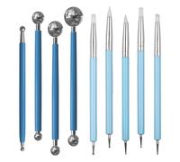 Louttary Strumento per la pittura a sfera in silicone, 9 pezzi