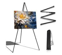 Louttary Supporto per display per matrimonio, treppiedi istantaneo portatile, 63, pieghevole, supporto per artisti, treppiedi pieghevole, durevole, facile da usare