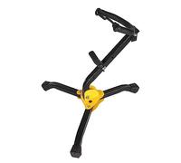 Louttary Supporto per sassofono portatile, pieghevole, base triangolare regolabile, accessorio per strumenti musicali