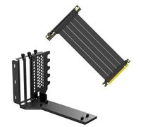 Louttary Supporto per Scheda Grafica Verticale In Lega di Alluminio per Riser PCIE4.0 X16 Industriale