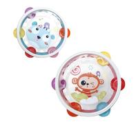 Louttary Tamburello Che Batte le per Bambini Tamburelli Delicati Strumento A Percussione Tamburelli Adorabili Tamburello Portatile Durevole