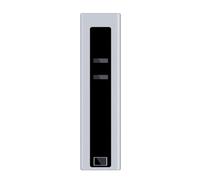 Louttary Tastiera di proiezione F2, telefono cellulare, computer, trasmissione vocale universale, funzione mouse, tastiera, argento, durevole, facile da installare