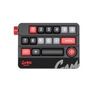 Louttary Tastiera Meccanica Portatile con Joystick, Completamente Sostituibili A Caldo, Retroilluminazione RGB, Tastiera da Gioco Programmabile Cablata per Desktop, B