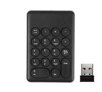 Louttary Tastiera Numerica Wireless Digitale 2.4G Mini Tastierino Numerico per la Contabilità Keypad Teller A