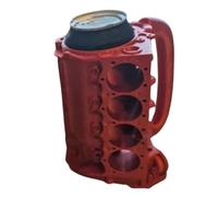 Louttary Tazza con Blocco Motore, Divertente Tazza da Meccanico, Barattolo da 12 Once, Regalo per Gli Amanti delle Auto