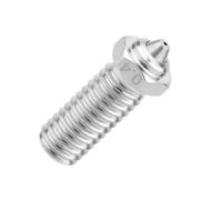 Louttary Ugello Bimetallico Ugello da 0,4 mm per QIDI Q1-PRO/X-Max 3/X-Plus 3/X-Smart 3 Ugello in Acciaio Temprato Placcato in Rame