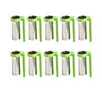 Louttary Uovo da tè, colino, colino, uovo in acciaio inox, teglia, filtro a foglia di tè, diffusore, colino da tè, verde erba