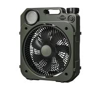 Louttary Ventilatore da 10000mAh con Illuminazione A LED Circolatore Portatile da Tavolo Ricaricabile Ventilatore Esterno Scuoti La Testa Ventilatore Elettrico,B