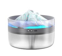 Louttary Vulcano Macchina per Aromaterapia Umidificatore A Multifunzione 2L Grande Capacità Diffusore di Profumo Atmosfera Luce Notturna