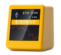 Louttary WiFi Crypto Tracker Bitcoin Mining Machine, Cryptocurrency Displayer, Crypto Tracker per NerdMiner C