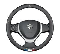 LOUUYJH Coprivolante Auto, per Suzuki Jimny 2018-2024 38CM Antiscivolo Traspirante Protezione Volante Auto Interno Accessori