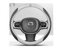 LOUUYJH Coprivolante Auto, per Volvo XC60 2018-2023 Antiscivolo Traspirante Protezione Volante Auto Interno Accessori