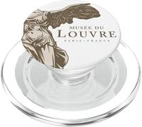 Louvre Parigi Francia Vittoria alata PopSockets PopGrip per MagSafe