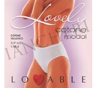 LOVABLE 3 SLIP DONNA art. 11510 MIDI COTONE VELLUTATO OFFERTA 3X2 / 2+1 MUTANDE