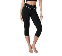 Lovable - Al Ginocchio - Microfibra Modellante - Vita Alta Effetto Push-up - Controllo Pancia, Pilates, Fitness, Active Comfort, Leggings Donna