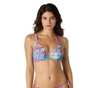 Lovable Bikini Reggiseno Ferretto con Apice Alto RCS Recycled Donna, Stampa Maiolica Limoni, 36 / 4D