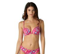 Lovable Bikini Reggiseno Ferretto Imbottito Essential Micro Donna, Magenta Stampa Floreale, 32 / 2B