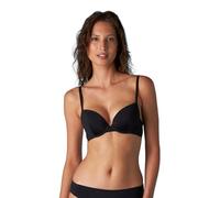 Lovable Bikini Reggiseno Ferretto Imbottito Essential Micro Donna, Nero, 32 / 2B