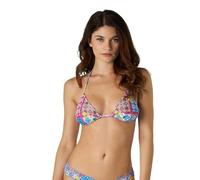 Lovable Bikini Reggiseno Triangolo con Laccetti RCS Recycled Donna, Stampa Maiolica Limoni, L