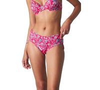 Lovable Bikini Slip Alto con Coulisse Essential Micro Donna, Magenta Stampa Floreale, S