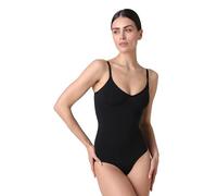 Lovable Body Modellante Senza Ferretto Seamless | Microfibra Tecnica Senza Cuciture | Effetto Contenitivo Invisibile | Silhouette Shaping Donna, Nero, L