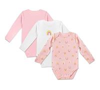 Lovable Body neonata manica lunga in cotone biologico pacco da 3