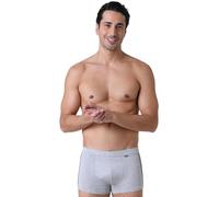 Lovable Boxer in Cotone Elasticizzato - Comfort e Tessuto Naturale e Confortevole - Dynamic Cotton Uomo, Grigio 4 - M