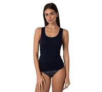 Lovable Canotta Spalla Larga in Micromodal Elasticizzato | Canottiera Intima e Abbigliamento | Morbida e Traspirante | Maglieria Donna, Blu Notte, S