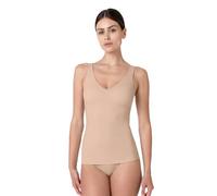 Lovable Canottiera con Reggiseno Integrato Senza Ferretto | Canotta in Microfibra Senza Cuciture per Un Supporto Invisibile | Invisible Fusion Donna, Nudo Chiaro, XL